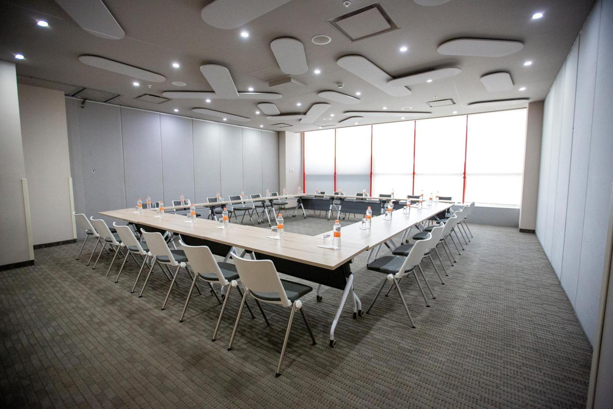 Metria Hotel Leon Ngoại thất bức ảnh Meeting room